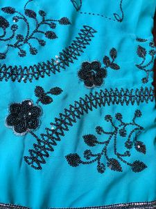 Embroidered Saree