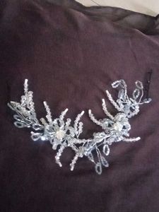Sparkling Beaded Hair Clip