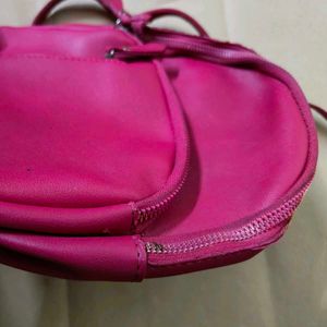 Chic Pink Mini Backpack