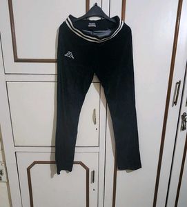 Kappa Velvet Love Black Jogging Pants