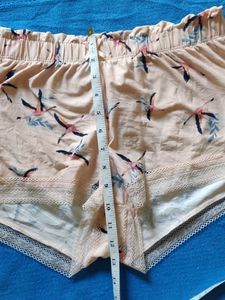Cute Flamingo Print Pajama Shorts