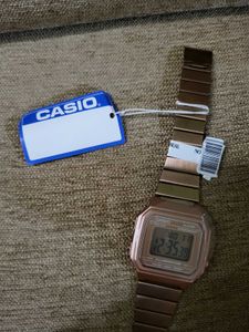 Casio Rose Gold Analog Watch