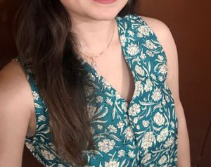 Sea Green Floral Top