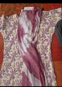 Abstract Print Dress