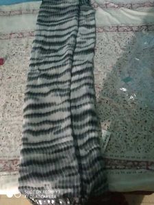 Zebra Saree Floral Print