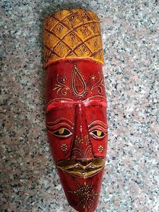 Handcrafted Wooden Tribal Mask