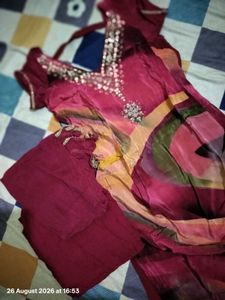 two suits Embellished Kurta Set