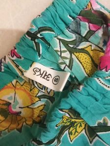 Beautiful Teal Floral Maxi Dress