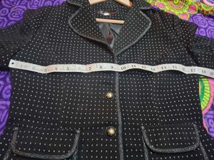 Stylish Houndstooth Blazer