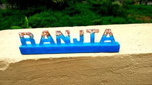 Custom Name Showpiece - RANJITA