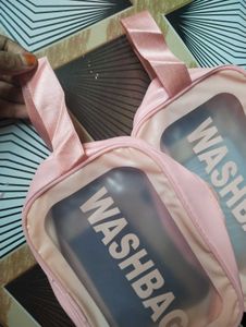 Cute Pink Wash Bags