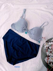 Striped Bikini Set
