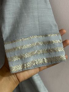 Chanderi Silk Anarkali Kurta