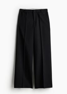 H&M Classic Black Wide Leg Trousers