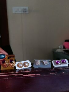 Combo Of Tops And Earrings