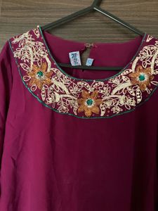 New Elegant Embroidered Ethnic Kurta ✨🌟