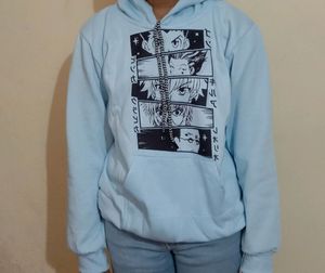 Anime Print Mens Hoodie
