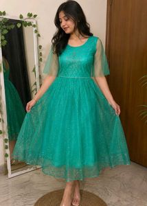 Beautiful Sequined party wear dress women