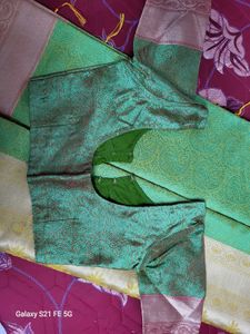 Green Colur Festive Wear Saree