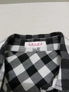 Classic Black &amp; White Checkered Shirt