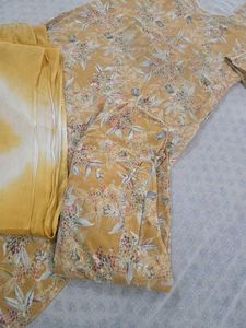 Floral Print Kurta