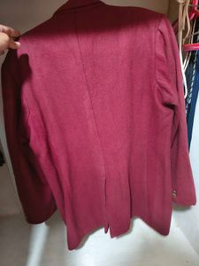 Men's Burgundy Blazer