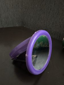 2 Set- Jewellery Purse &amp; Mirror &amp; Hair Clip For 50