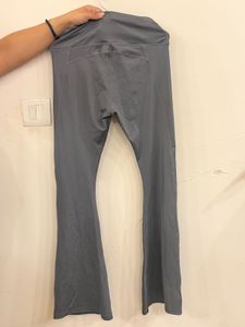 Viral Flared Korean Gym Pants Workout Casual