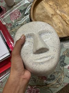 Unique Face Ceramic Showpiece