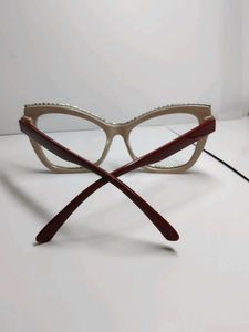 Sparkling Cat-Eye Glasses