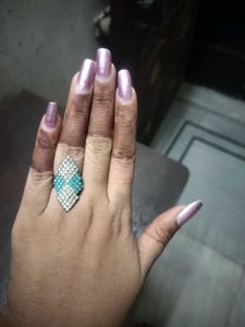 Chunky Rhinestone Ring