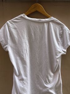 Classic White V-Neck T-Shirt