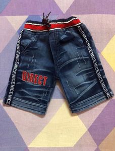Brand New Red T-shirt &amp; Denim Shorts Set