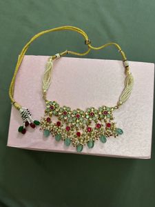 Designer Floral Necklace Set
