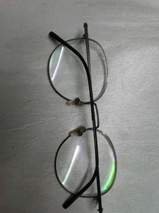 metal eye powered eyeglasses
