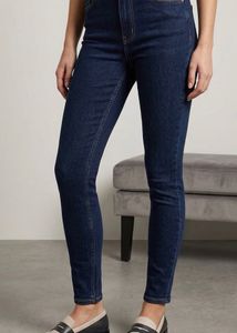 Dark Wash High-Waisted Jeans