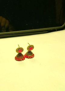 Traditional Indian Jhumka Earrings