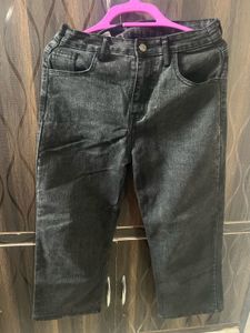 Stylish Black Denim Jeans