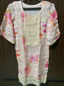 Beautiful Floral Print Kurta