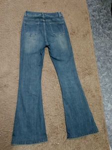 Vintage Style Flared Jeans