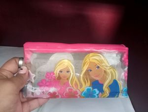 Exam Writing Board + Barbie Pencil Pouch + Stencil