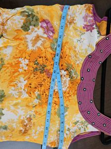 Vibrant Floral Print Kurta