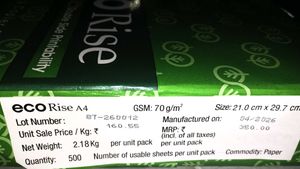 A4 size paper Eco Rise