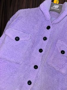 Cozy Lavender Fleece Jacket