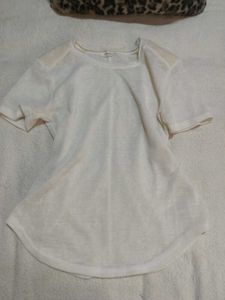 Basic White Short Sleeve T-Shirt