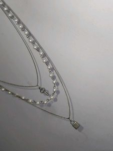 Layered Pearl Necklace