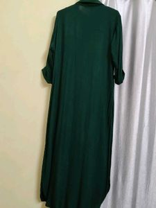 Elegant Green Maxi Dress