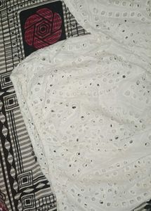 Chic White Eyelet Off-Shoulder Top