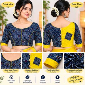 Stylish Bandhani Print Blouse