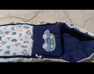 Cute Baby Sleeping Bag with Car Print